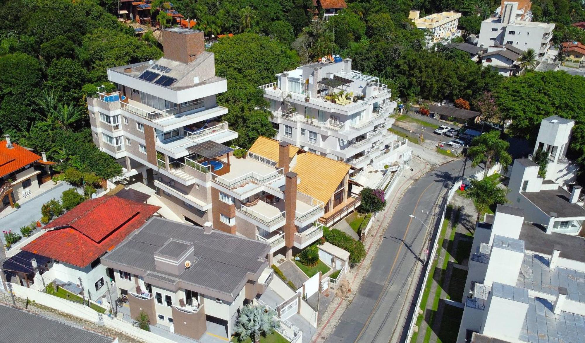 1079 - Apartamento Com Vista Para O Mar Em Bombinhas Exterior foto
